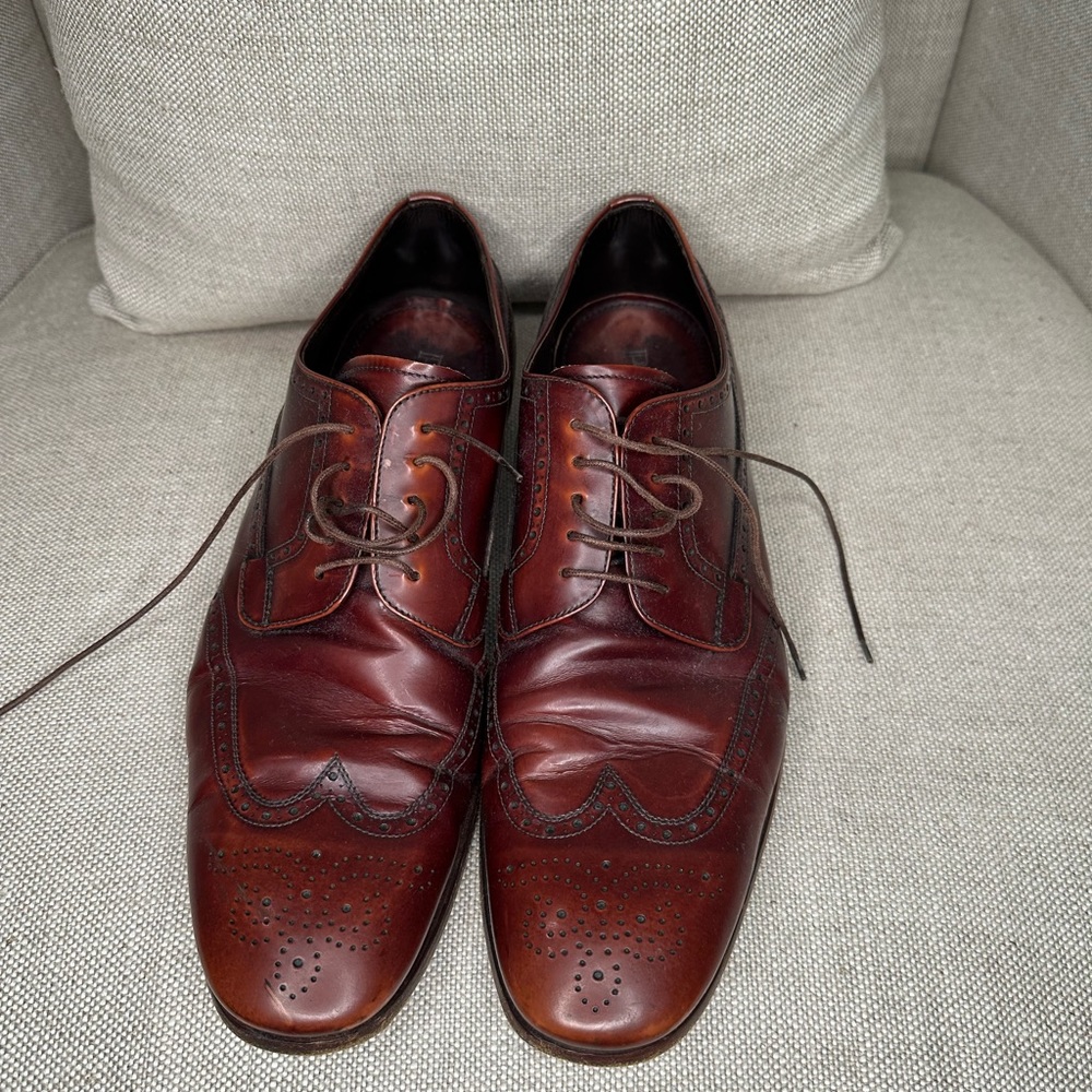 Prada brown shoes size 45